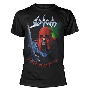 Sodom In The Sign Of Evil Graphic Band T-Shirt Vintage Metal Tee 91